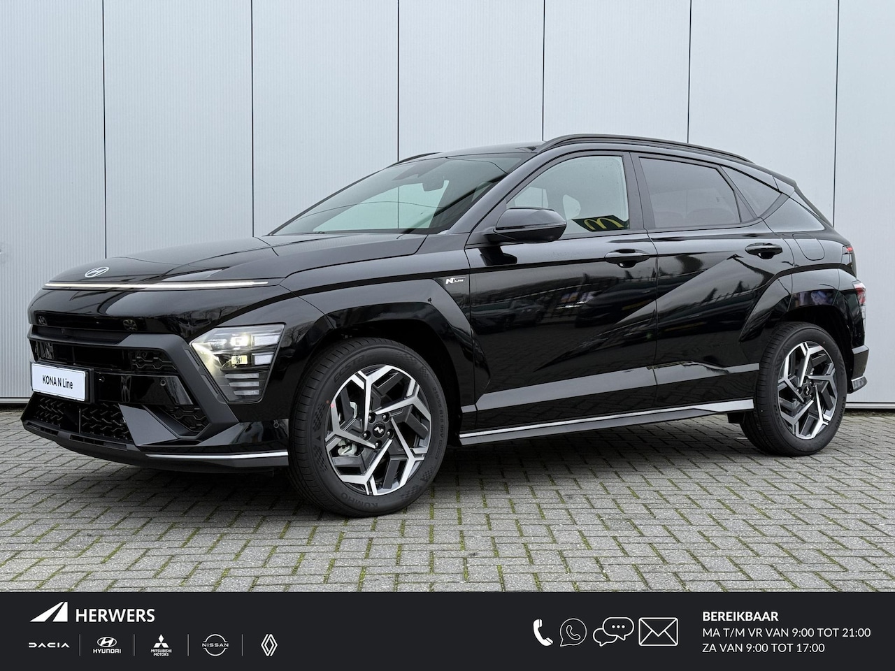 Hyundai Kona - 1.6 GDI HEV N Line AUTOMAAT / Automatische Achterklep / 18" N-line LMV / Stoelverkoeling / - AutoWereld.nl
