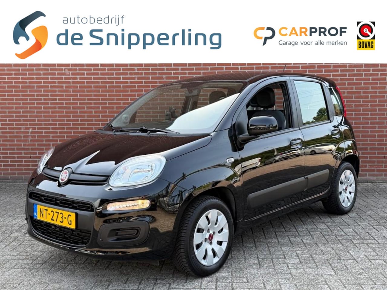 Fiat Panda - 0.9 TWINAIR POPSTAR AUTOMAAT AIRCO PARKEERSENSOREN BLUETOOTH - AutoWereld.nl