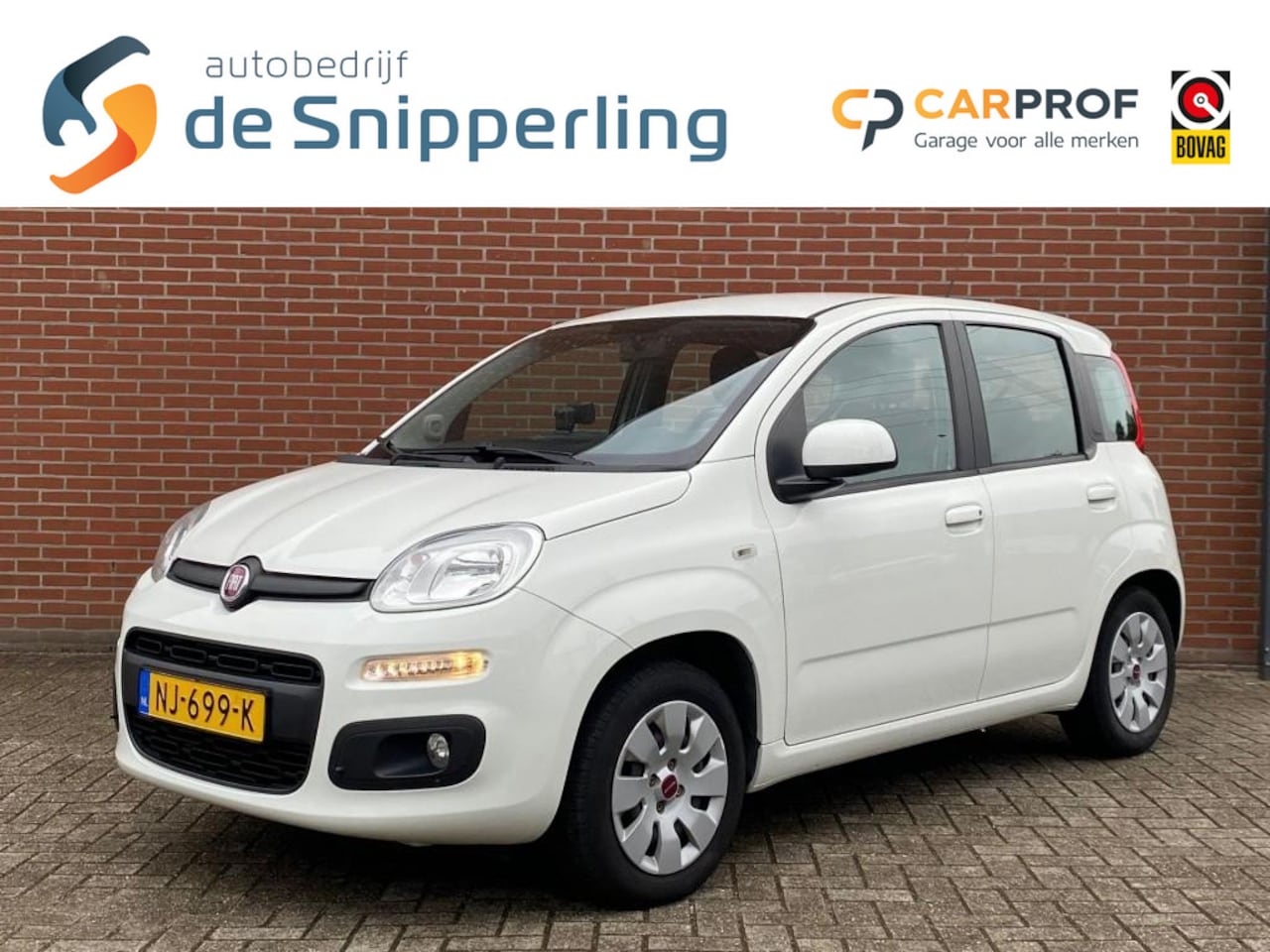 Fiat Panda - 0.9 TWINAIR LOUNGE AUTOMAAT PDC AIRCO BLUETOOTH - AutoWereld.nl
