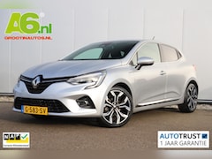 Renault Clio - 1.0 TCe Intens 101PK Half Leder 17 inch LMV LED Navigatie Carplay Android Climate Cruise C