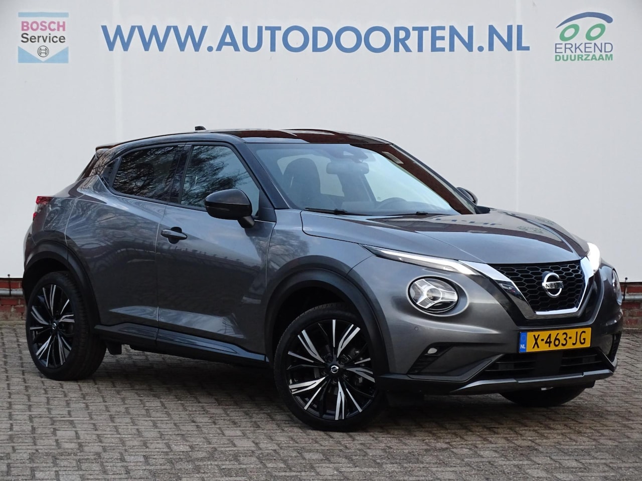 Nissan Juke - 1.0 DIG-T Enigma|Bose Audio|Camera|Leder|Carplay - AutoWereld.nl