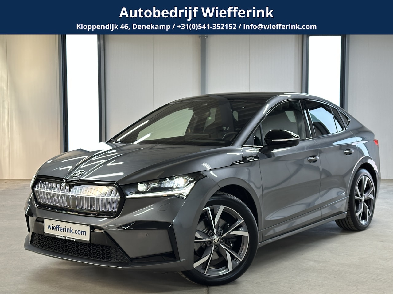 Skoda Enyaq Coupé iV - 80 Sportline 204pk | Head-up | Canton | Sport Plus-pack | Verlichte Grill - AutoWereld.nl