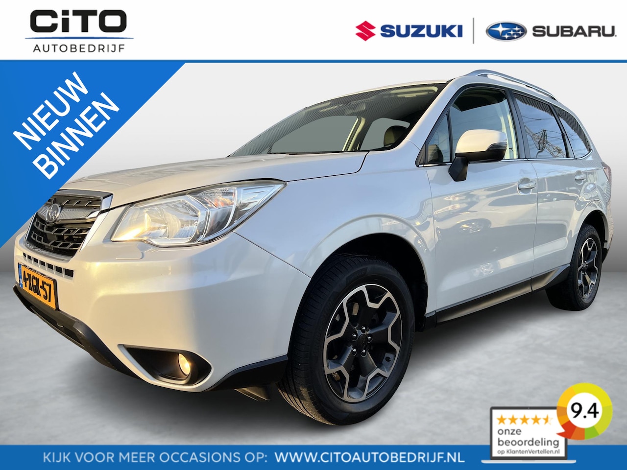 Subaru Forester - 2.0 Luxury Automaat | 17" LM Velgen | Climate Control | Lederen Bekleding | Voorstoelverwa - AutoWereld.nl
