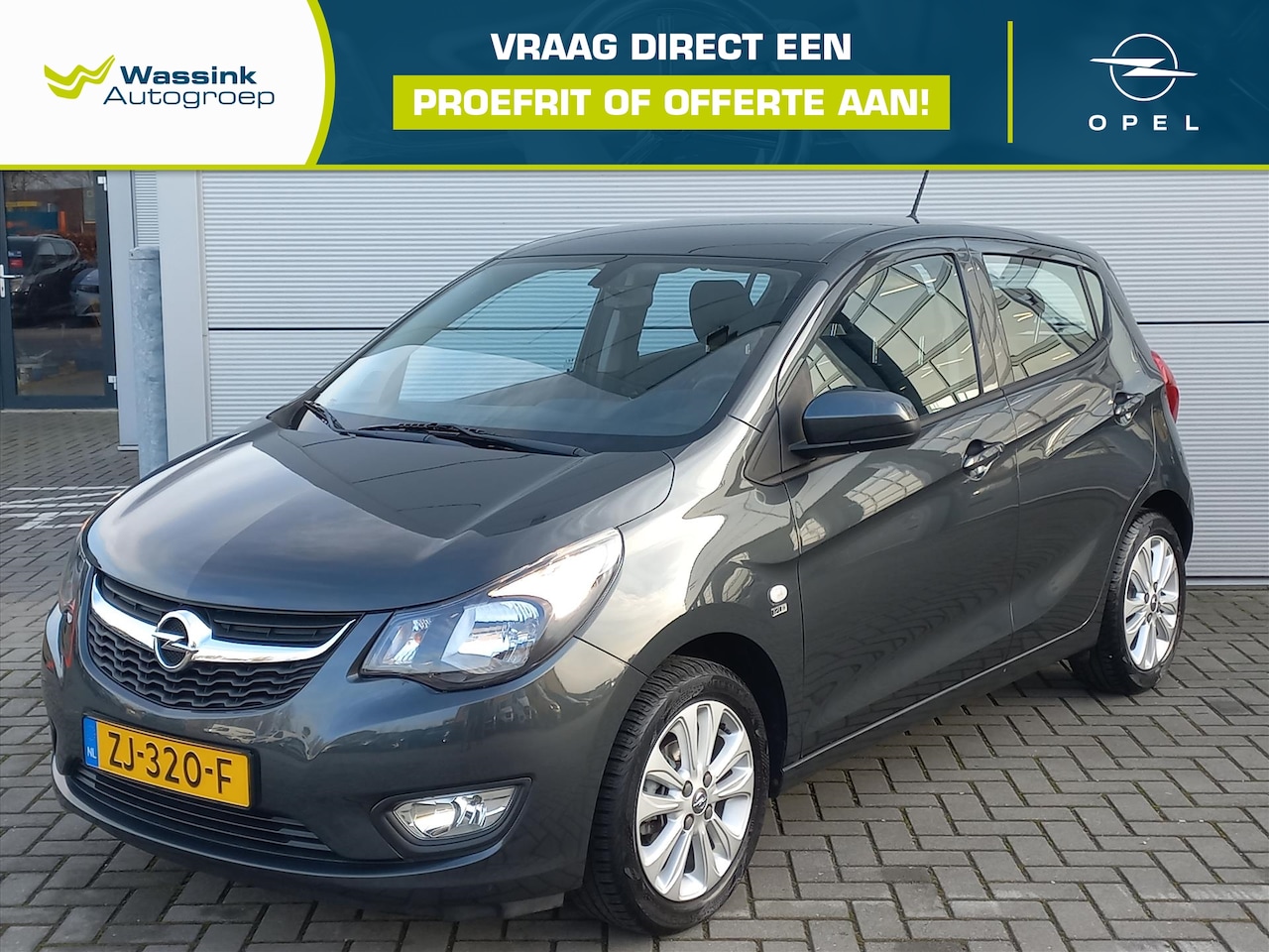 Opel Karl - 1.0 75pk 5drs 120-jaar Edition | Airconditioning | Lm velgen | Bluetooth | Parkeersensoren - AutoWereld.nl