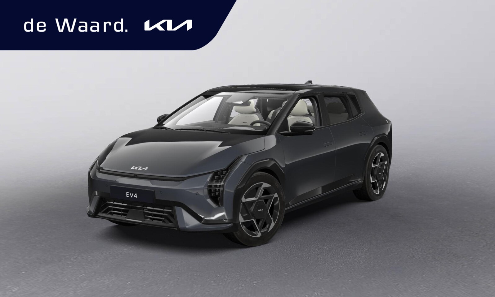 Kia EV4 - GT-PlusLine 81.4 kWh | Vegan lederen bekleding | Glazen schuif-/kanteldak | 360°-camera | - AutoWereld.nl