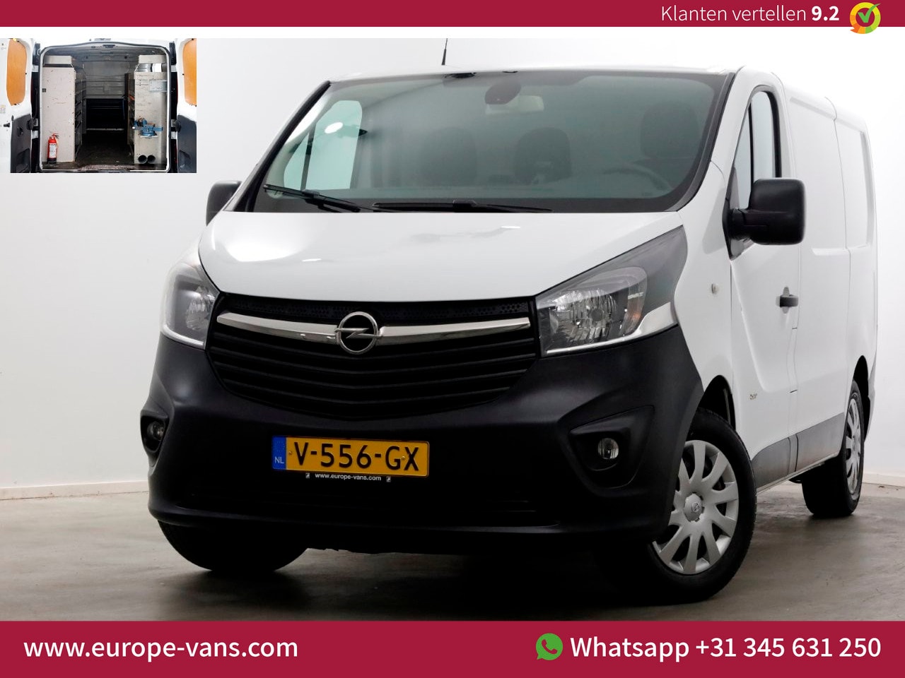 Opel Vivaro - 1.6 CDTI E6 L1H1 Edition Airco/Navi/Camera/Inrichting 06-2017 - AutoWereld.nl