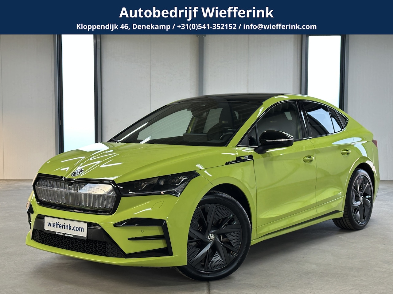 Skoda Enyaq Coupé iV - 80 RS 300 pk | Leder | Matrix | Pano | - AutoWereld.nl