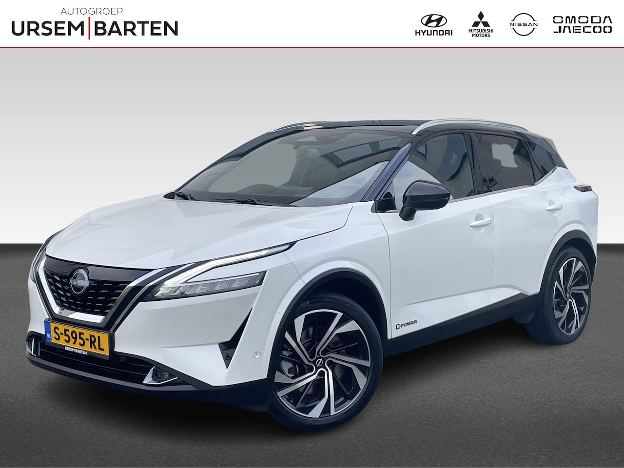 Nissan Qashqai - 1.5 e-Power Tekna Plus | Panoramadak | Leder - AutoWereld.nl