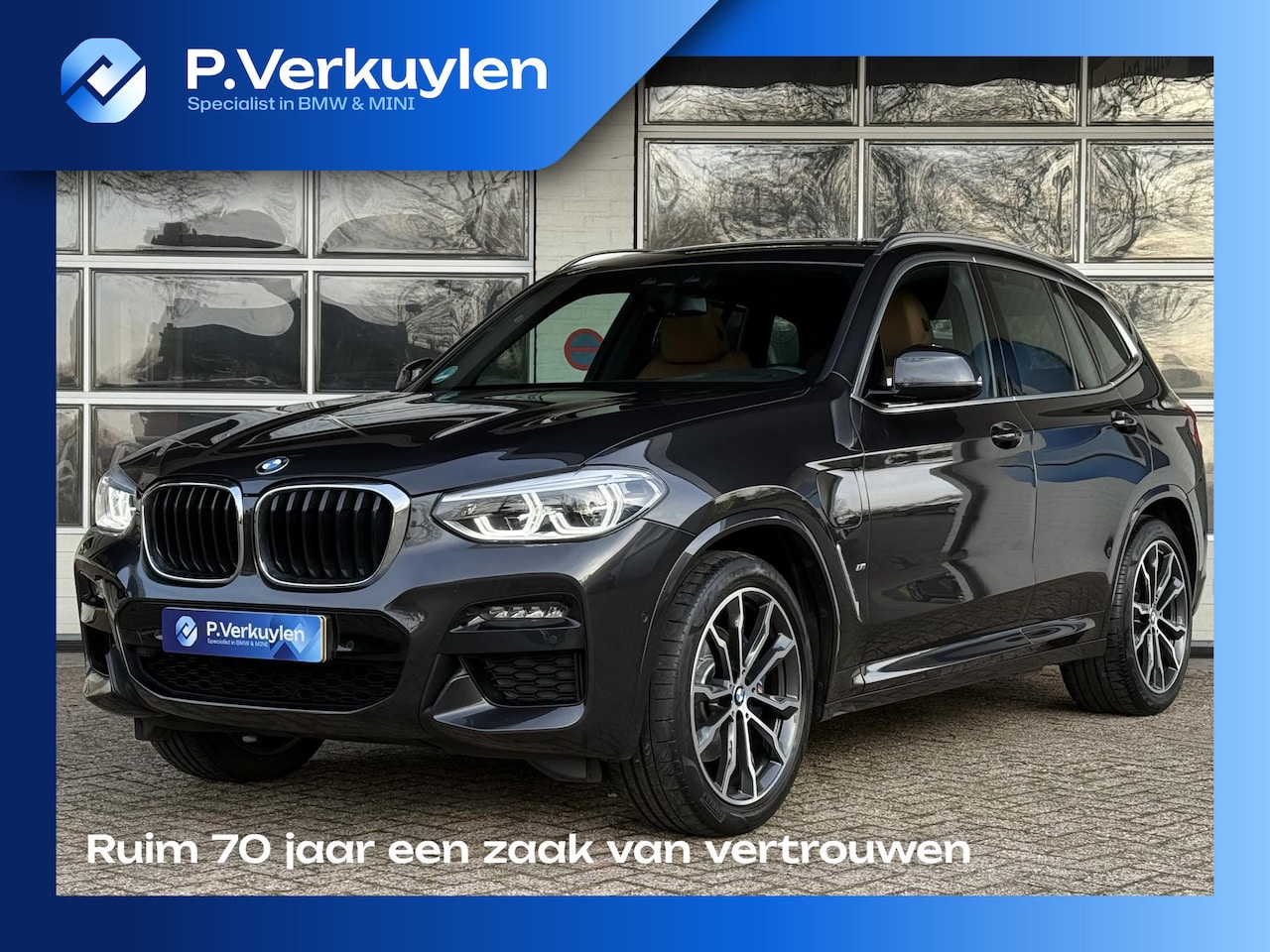 BMW X3 - xDrive30e M SPORT | LEDER | PANORAMA | SAFETY PAKKET | HEAD UP | TREKHAAK | - AutoWereld.nl