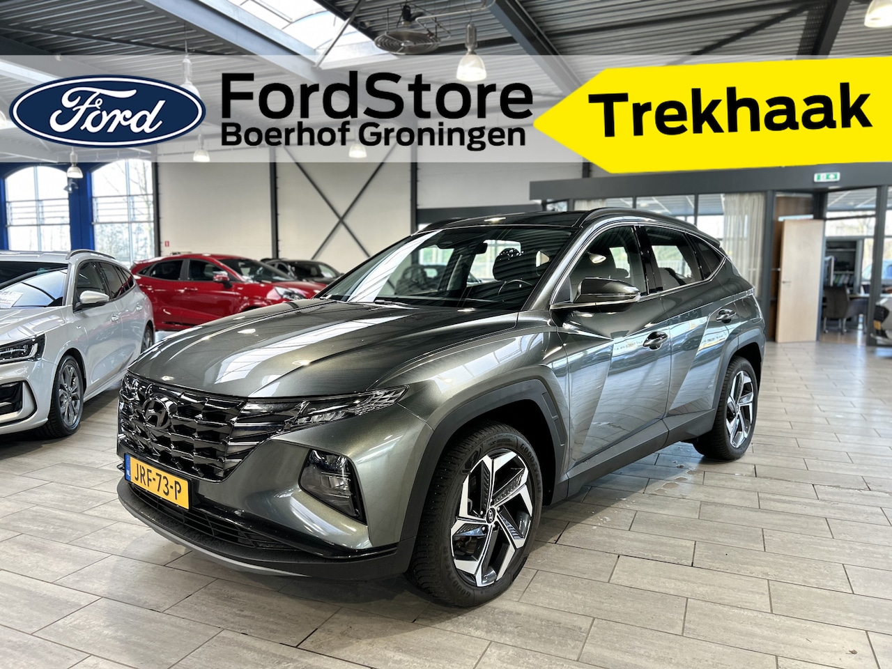 Hyundai Tucson - 1.6 T-GDI PHEV 265pk Comfort Smart 4WD | Trekhaak | Stoel/stuur verwarming | Adapt. Cruise - AutoWereld.nl