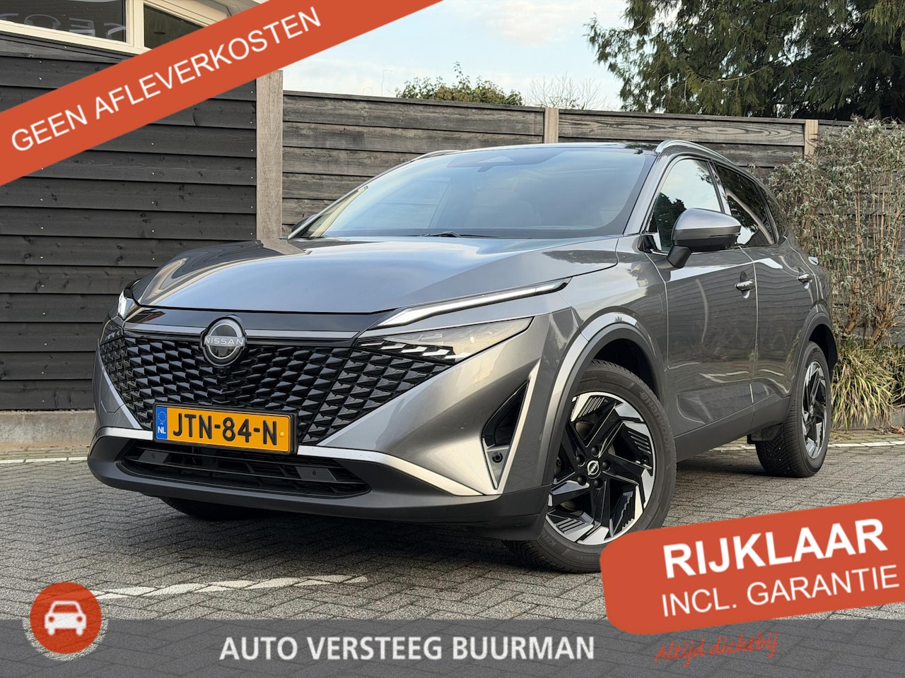 Nissan Qashqai - N-Connecta 1.3 MHEV 158PK Xtronic Automaat Navigatie, Rondomzichtcamera, Keyless, Panorama - AutoWereld.nl