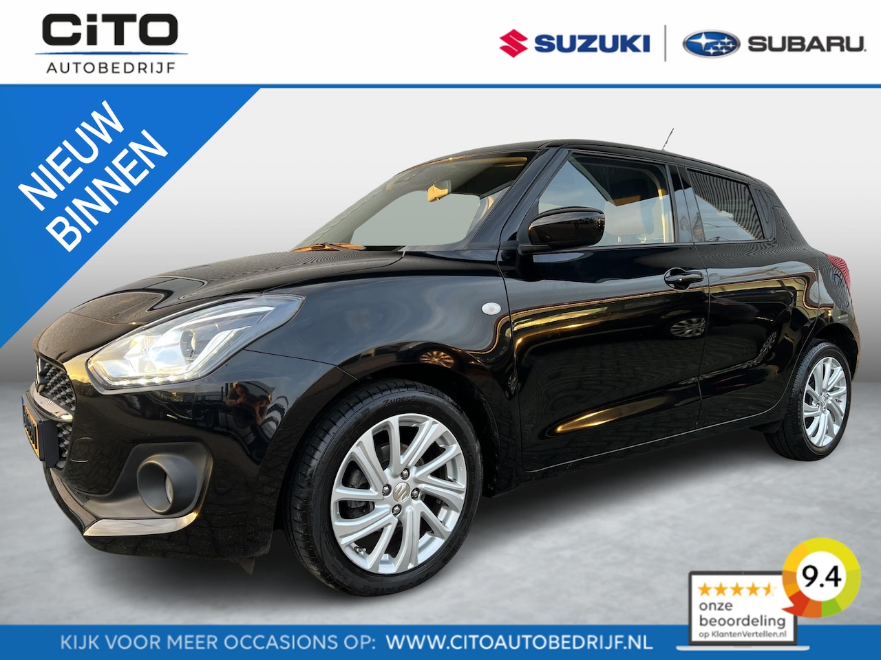 Suzuki Swift - 1.2 Select Smart Hybrid | Apple Carplay & Android Auto | Airco | 16" LM Velgen | Adaptieve - AutoWereld.nl