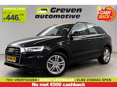 Audi Q3 - 2.0 TFSI Quattro 221PK S-line | Camera | Cruise | Leder | Navi | Stoelverw. | Keyless | NA