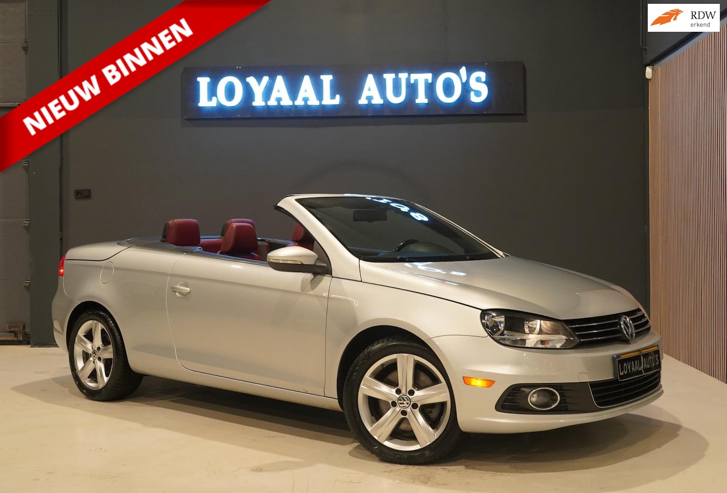 Volkswagen Eos - 2.0 TSI Highline | AUT | NAVI | AIRCO | CRUISE | LEDER | PDC | APK. - AutoWereld.nl