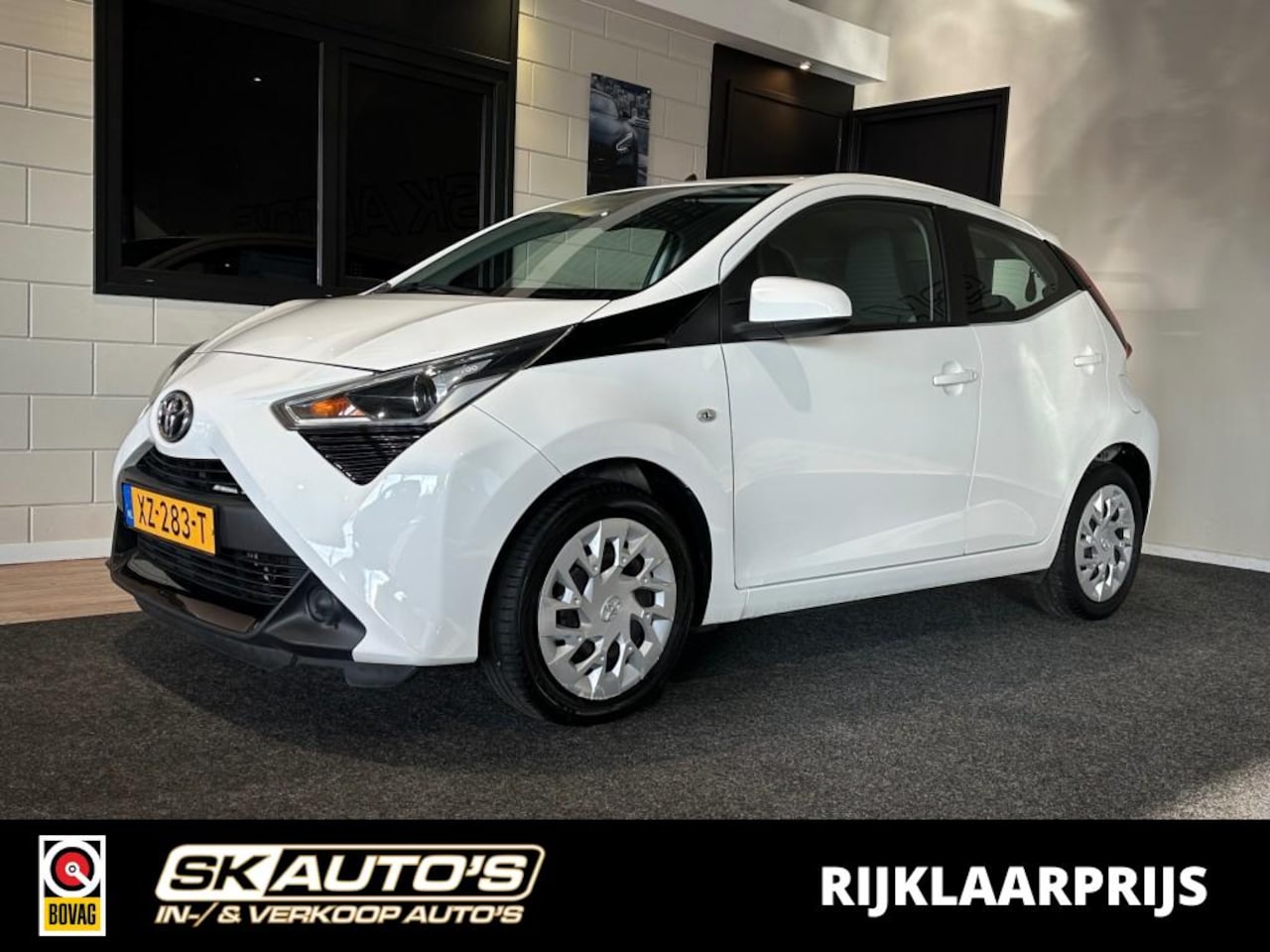 Toyota Aygo - 1.0 VVT-I X-PLAY l NAP l AIRCO l BLUETOOTH l 5DRS l ELEK RAMEN l - AutoWereld.nl