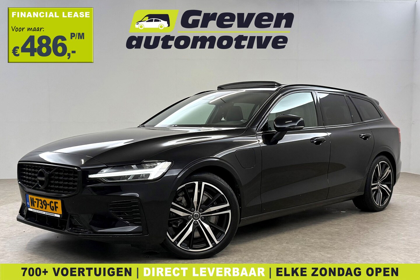 Volvo V60 - 2.0 T6 Recharge 340PK AWD R-Design | Pano | H/K | Virtual | Memory | Camera | Stoel/Stuurv - AutoWereld.nl