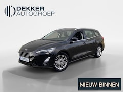 Ford Focus Wagon - 1.0 EcoBoost Hybrid 155 pk Titanium X Winterpack - Parking Pack - 17" LM velgen - trekhaak