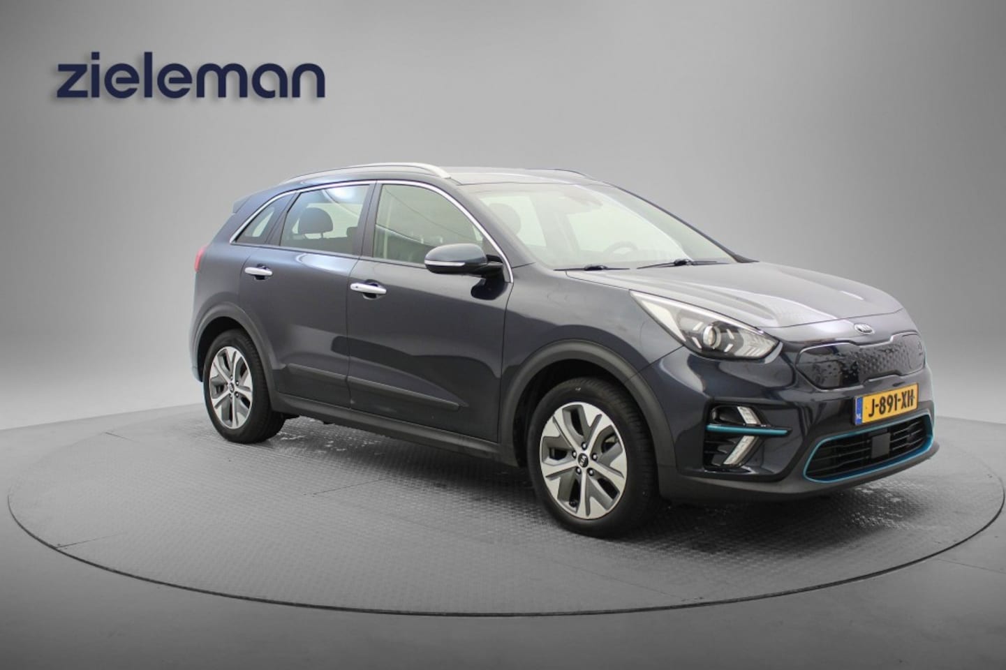 Kia Niro - E-Niro DynamicLine 64 kWh Fase 3  - Carplay, Navi, Camera, Cruise, Stoelverw. Trekhaak - AutoWereld.nl