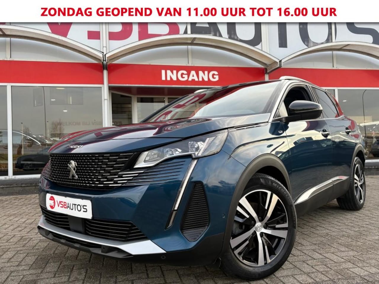 Peugeot 3008 - 1.2 PURETECH 130PK GT AUT. FACELIFT LED NAVI PANO-DAK CAMERA CARPLAY AIRCO LMV PDC - AutoWereld.nl