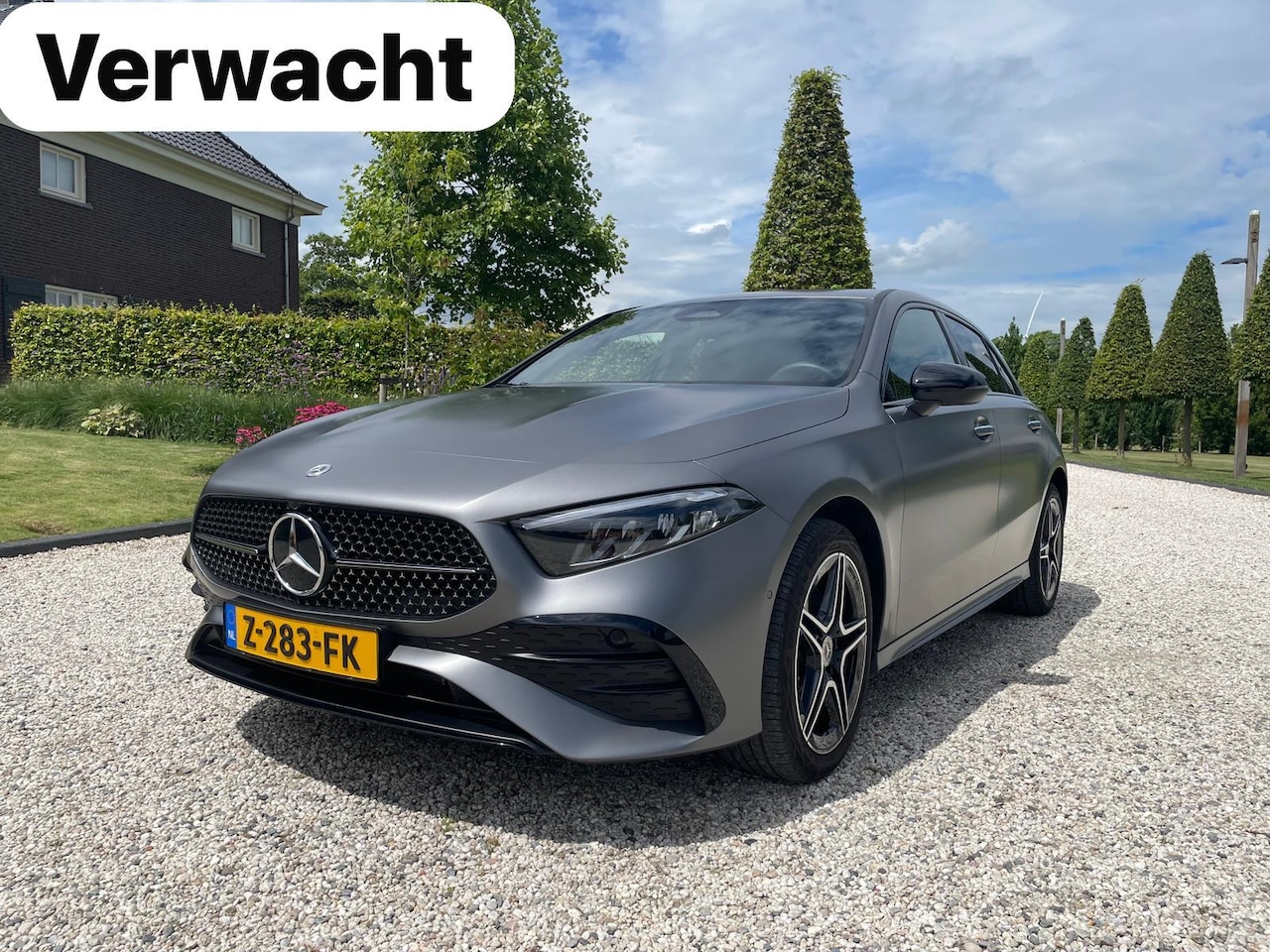 Mercedes-Benz A-klasse - 250 e AMG Line 250 e AMG Line, Magno Grau, BTW! - AutoWereld.nl