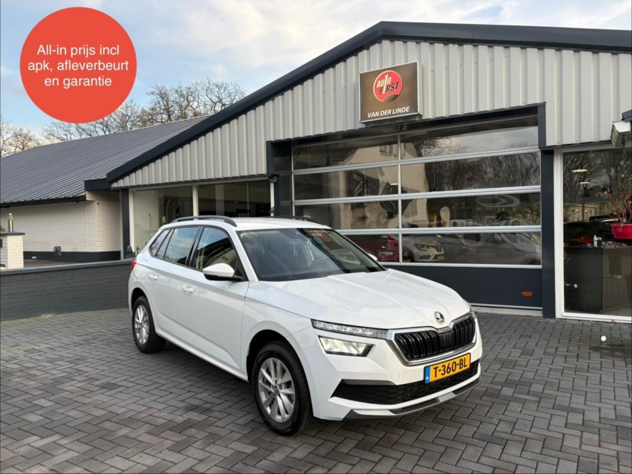 Skoda Kamiq - 1.0 TSI Ambition 1.0 TSI Ambition, Navi, Cruise, Airco, All in prijs inclusief apk en afleverbeurt! - AutoWereld.nl