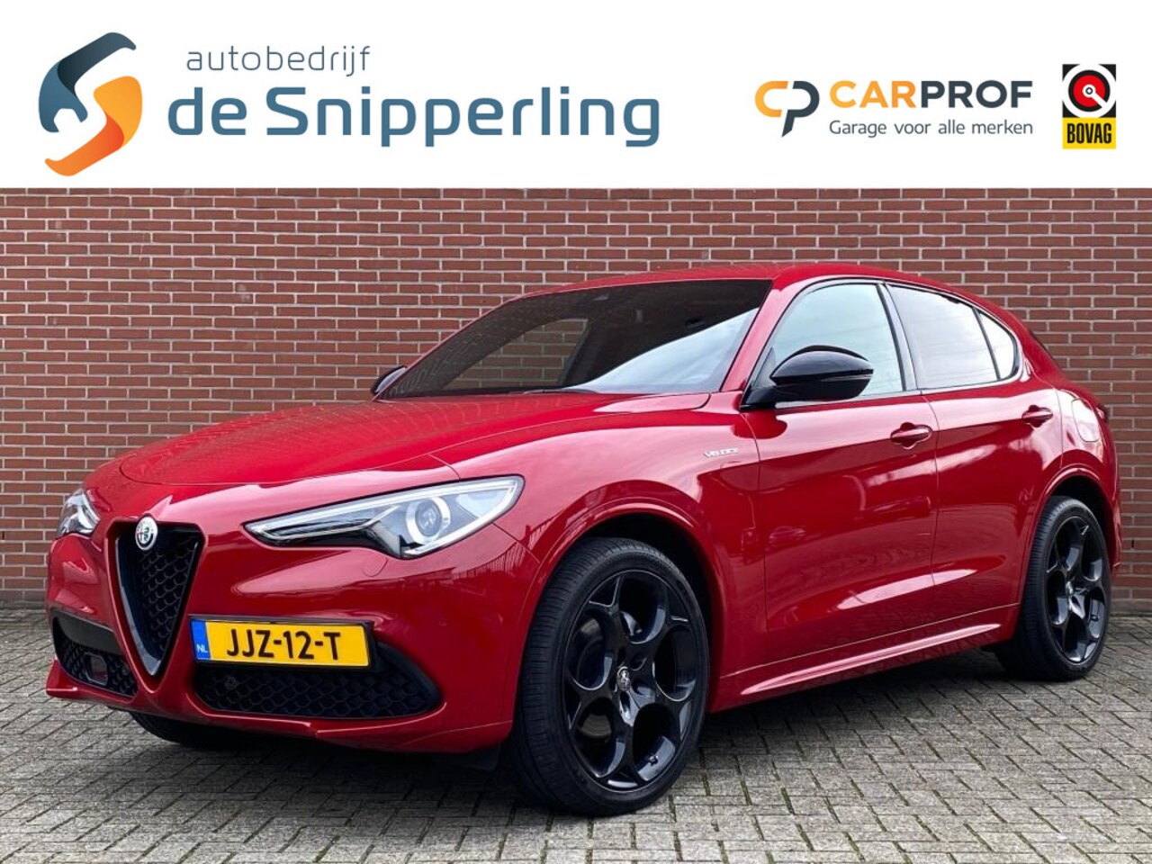 Alfa Romeo Stelvio - 2.0T AWD VELOCE Q4 280pk NAVI CLIMA LEDER STOELVW STUURVW - AutoWereld.nl