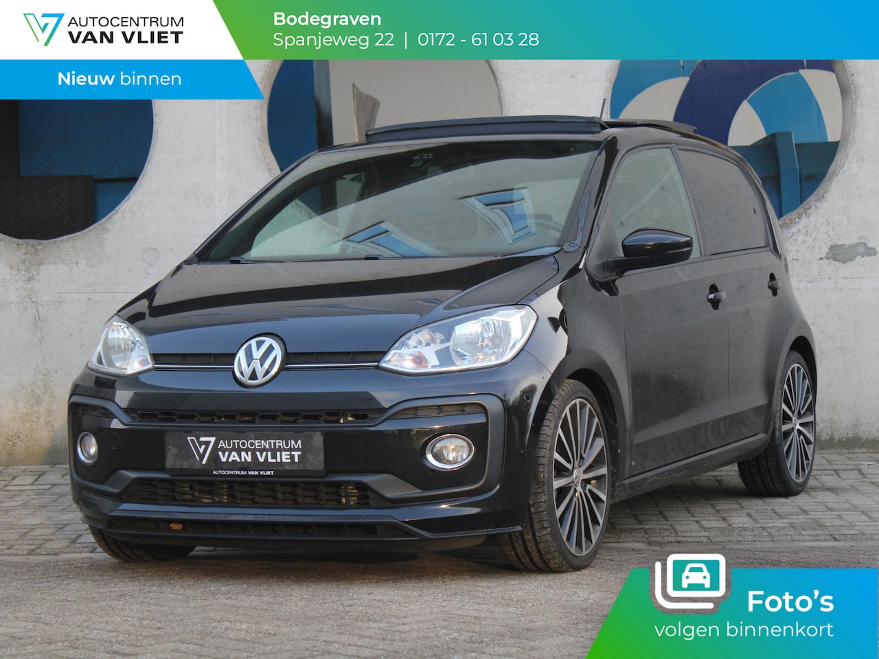 Volkswagen Up! - 1.0 TSI BMT high up! | STAGE 1 GETUNED | ELEKTRISCH SCHUIFDAK | - AutoWereld.nl