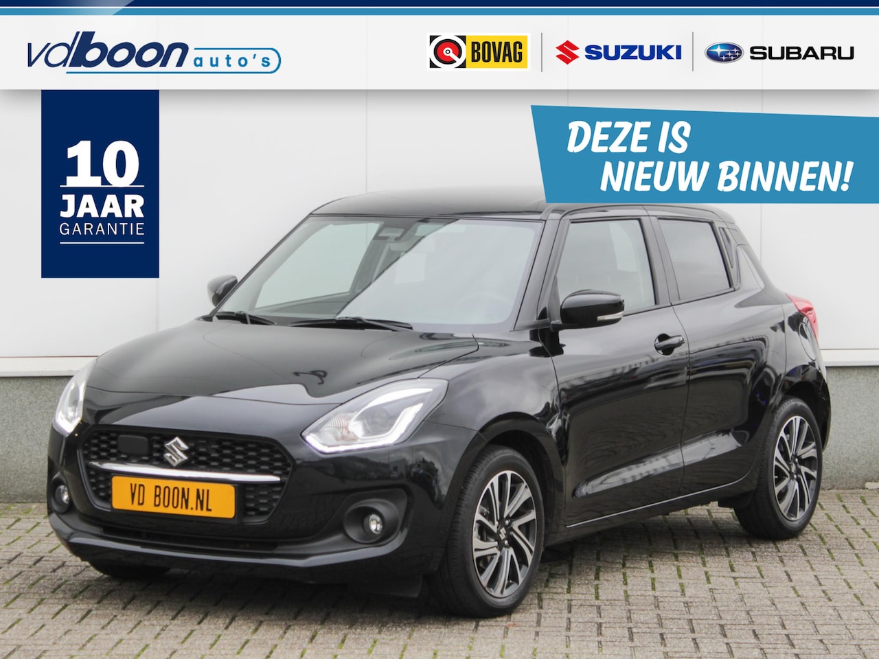 Suzuki Swift - 1.2 Style Smart Hybrid Automaat | Navi | Adap. Cruise | Clima | Park sens | Lm-Velgen - AutoWereld.nl