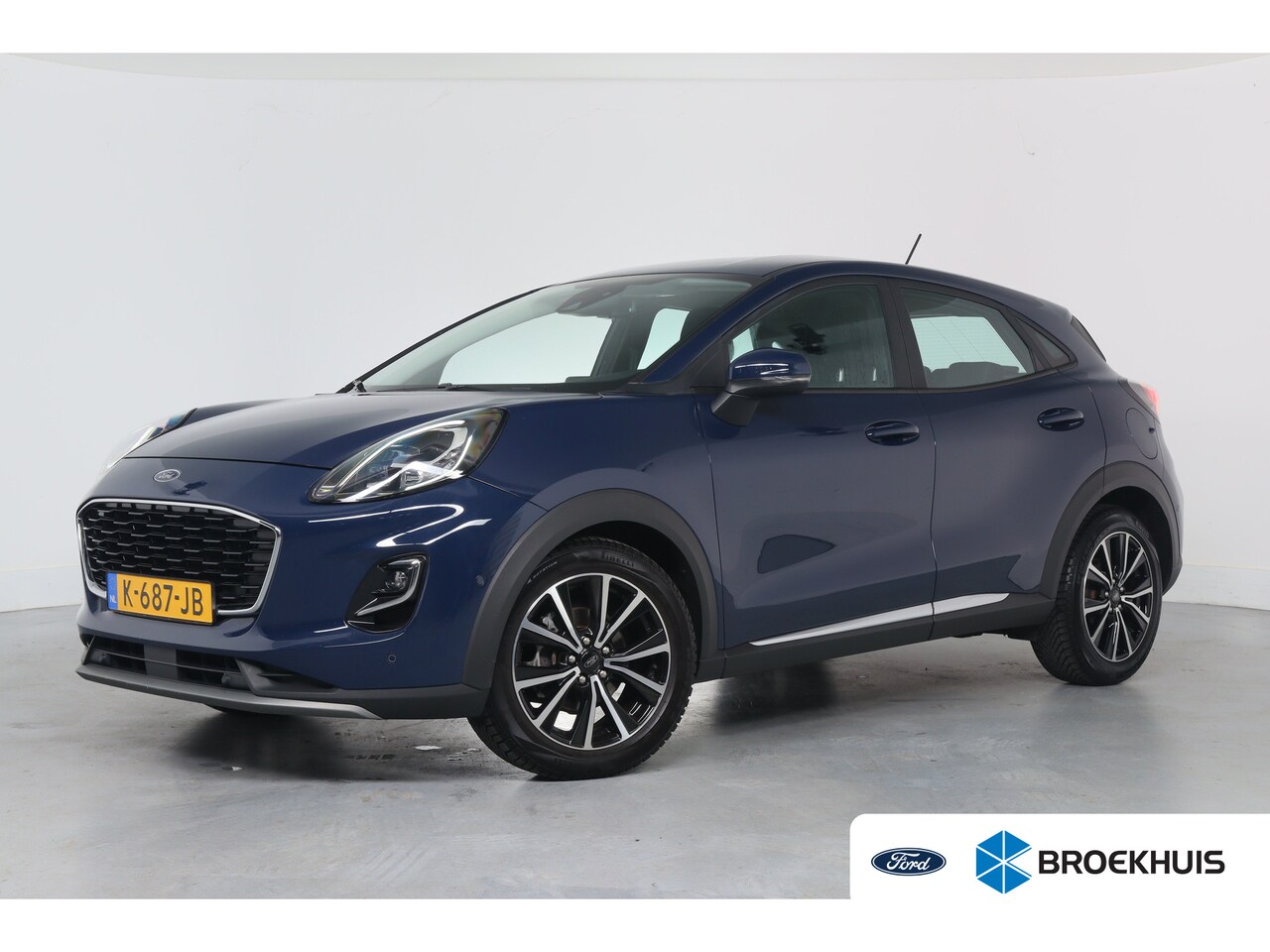 Ford Puma - 1.0 EcoBoost Hybrid Titanium | Dealer Onderhouden | Adaptive Cruise | BLIS | Camera | Park - AutoWereld.nl