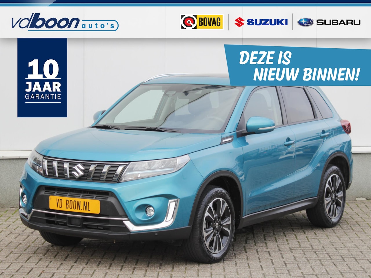 Suzuki Vitara - 1.5 Hybrid Style Automaat | Navi | Adap. Cruise | Panodak | Camera | Trekhaak - AutoWereld.nl