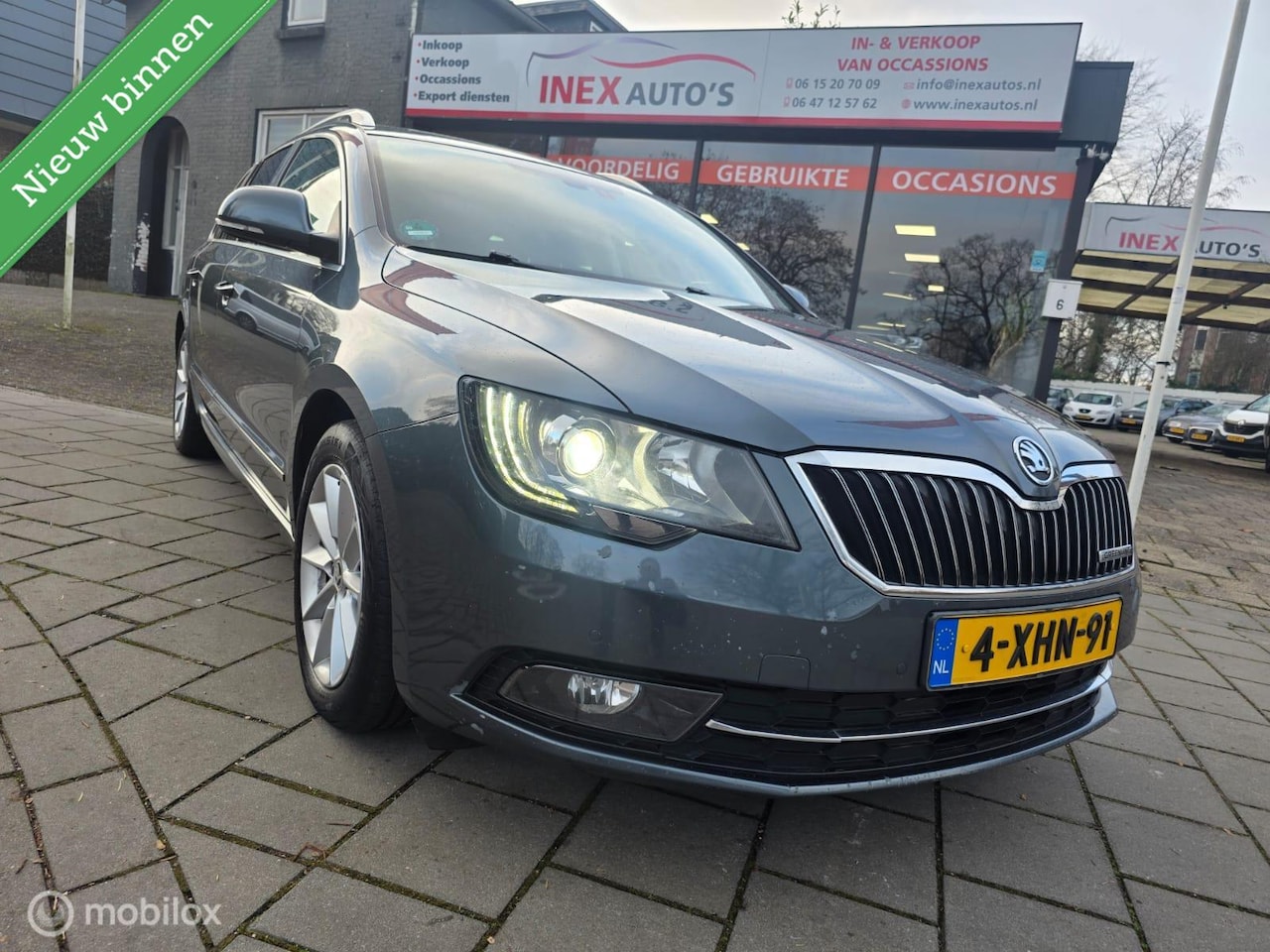 Skoda Superb Combi - 1.6 TDI Ambition Business 1.6 TDI Ambition Business - AutoWereld.nl