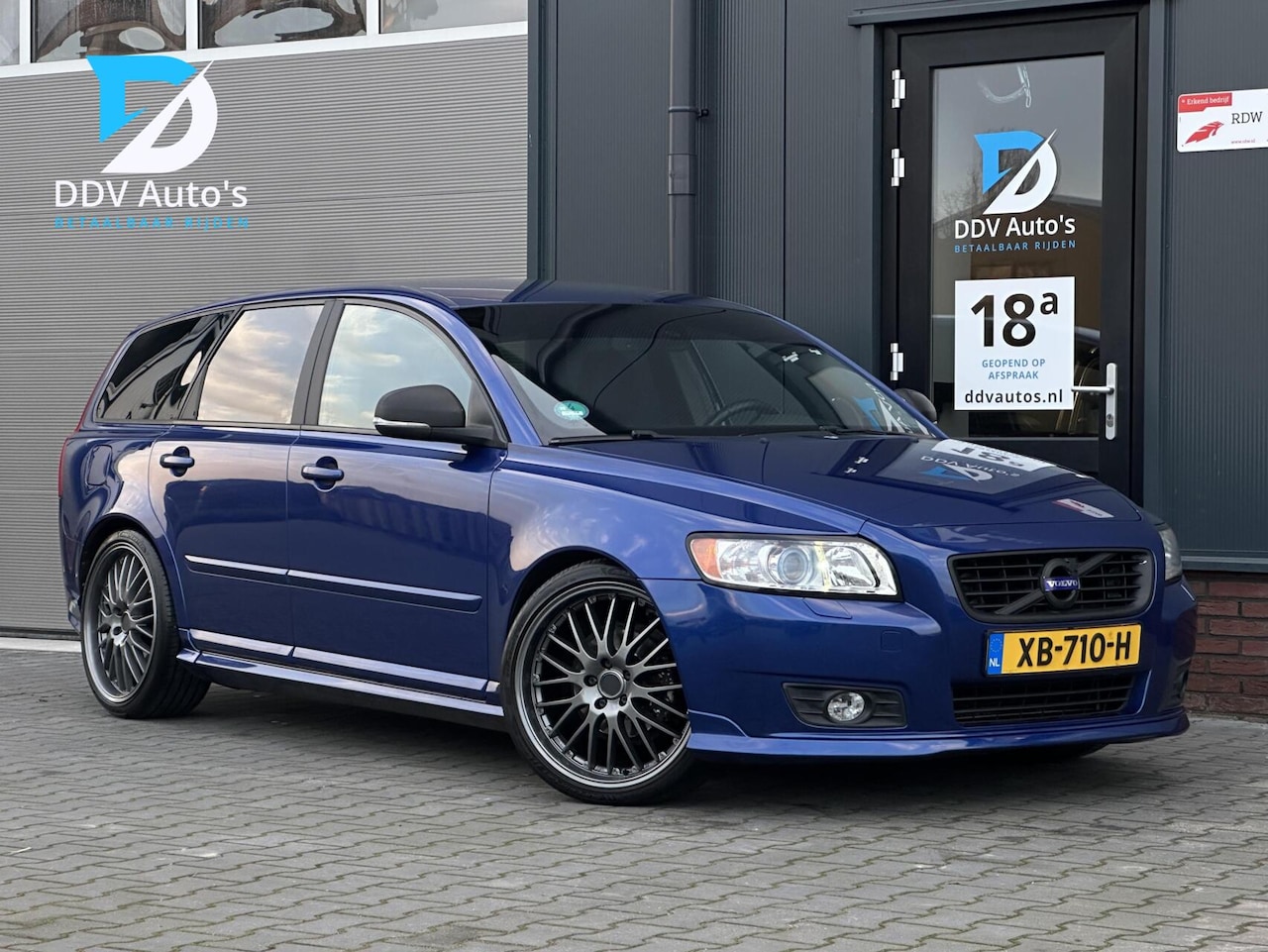 Volvo V50 - 1.8F|R Design|2008|PDC|Cruise|Trekhaak|Elek. Stoelen|Stoelverw.|19" LMV - AutoWereld.nl