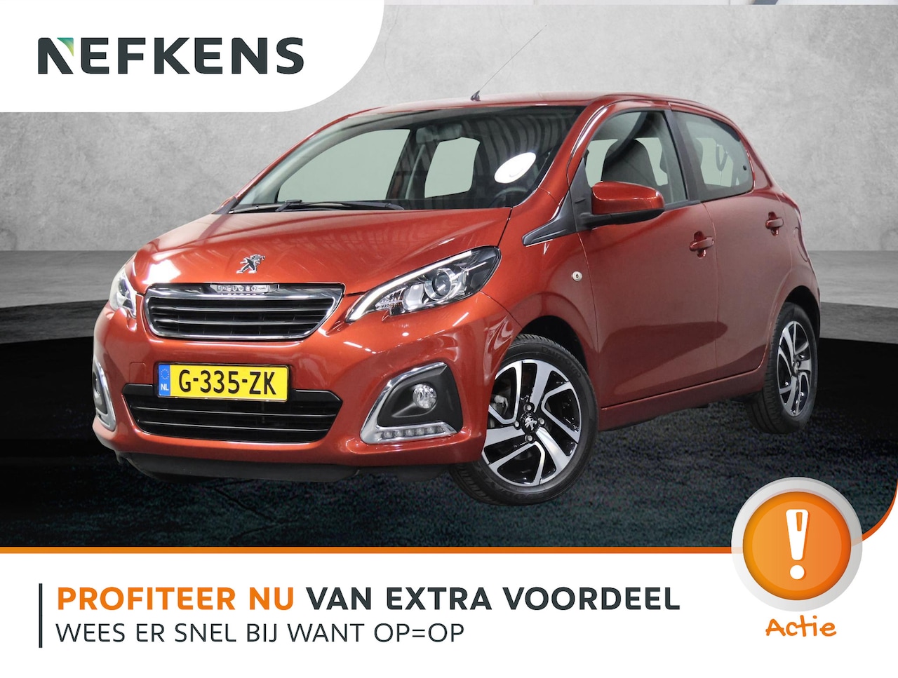 Peugeot 108 - 1.0 e-VTi Allure | 1ste eigenaar | AppleCarplay/AndroidAuto | Airco | Bluetooth | LED | St - AutoWereld.nl