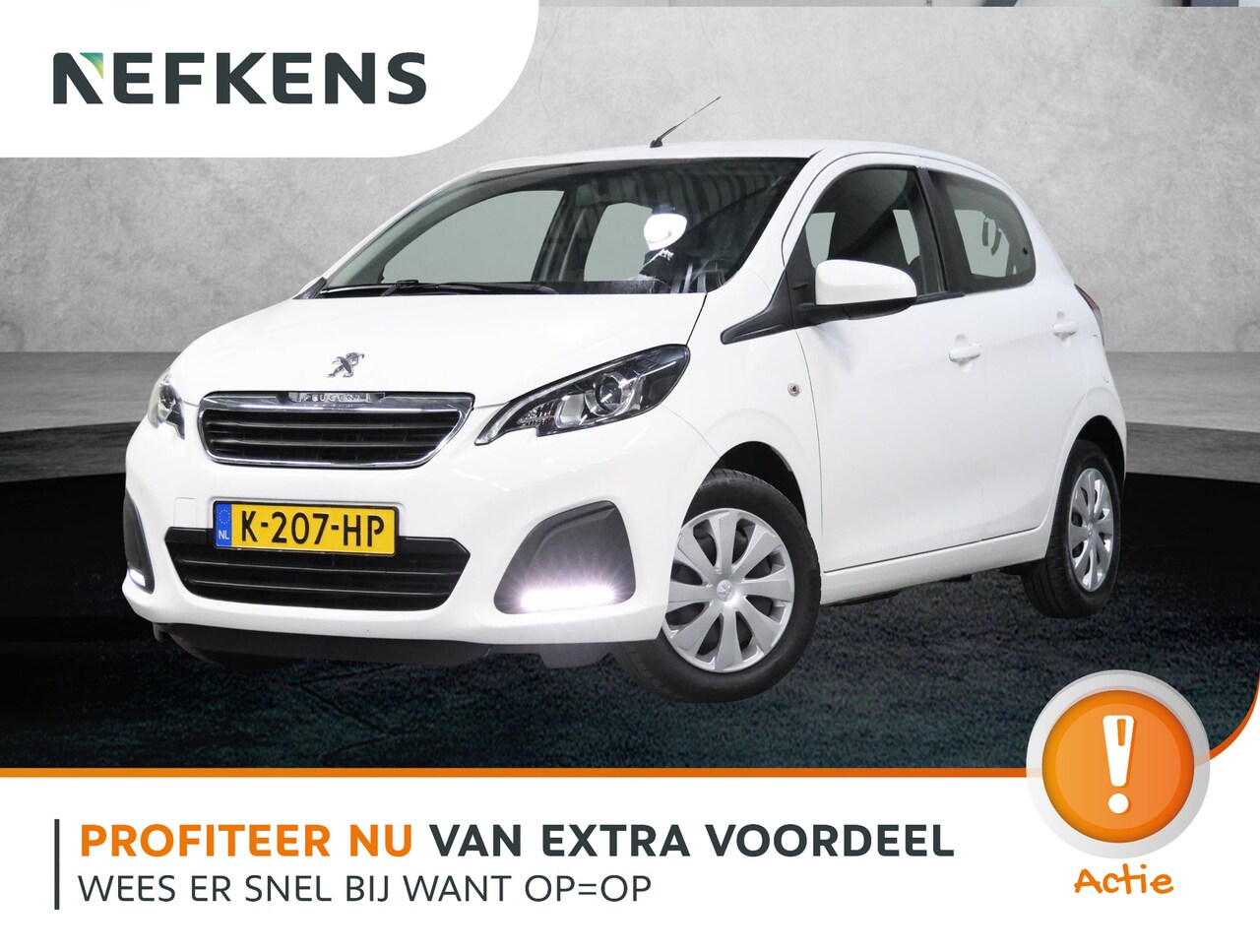 Peugeot 108 - 1.0 e-VTi Active | 1ste eigenaar | Airco | Bluetooth | LED | Start/Stop Systeem | Buitensp - AutoWereld.nl