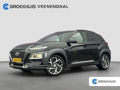 Hyundai Kona - 1.6 GDI HEV Premium | Leder | Trekhaak | HUD | Stoelverwarming | BLIS | Navigatie