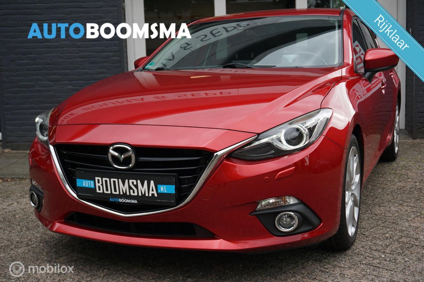 Mazda 3 - 2.0 GT-M 120pk Clima Cruise Navi Led "18 - AutoWereld.nl