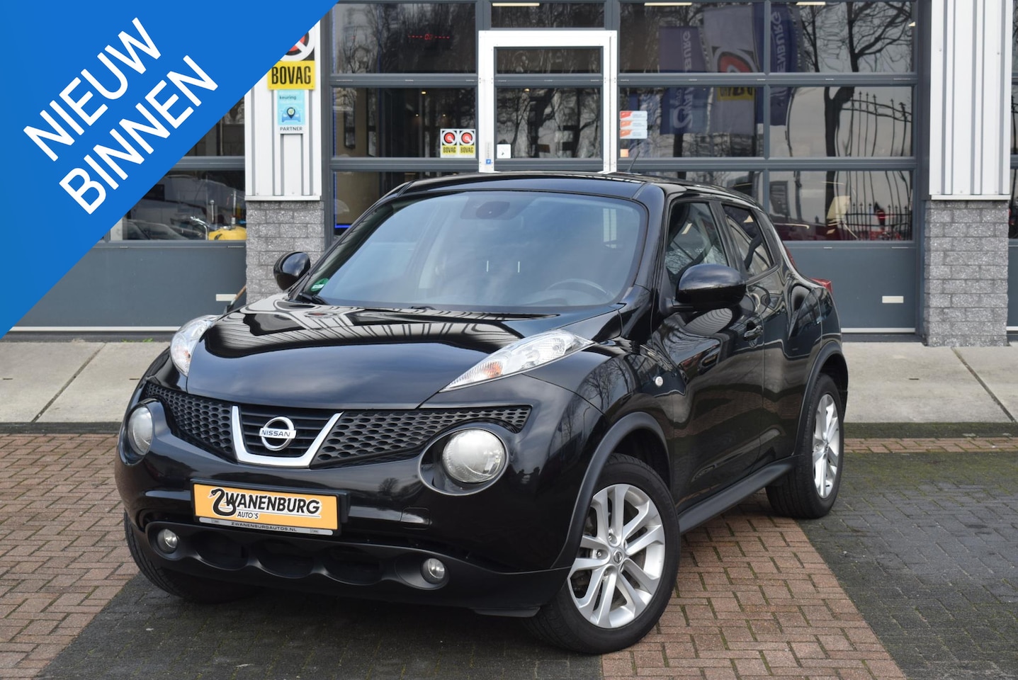 Nissan Juke - 1.6 Tekna Navi Airco Leder Km 175.000!! - AutoWereld.nl