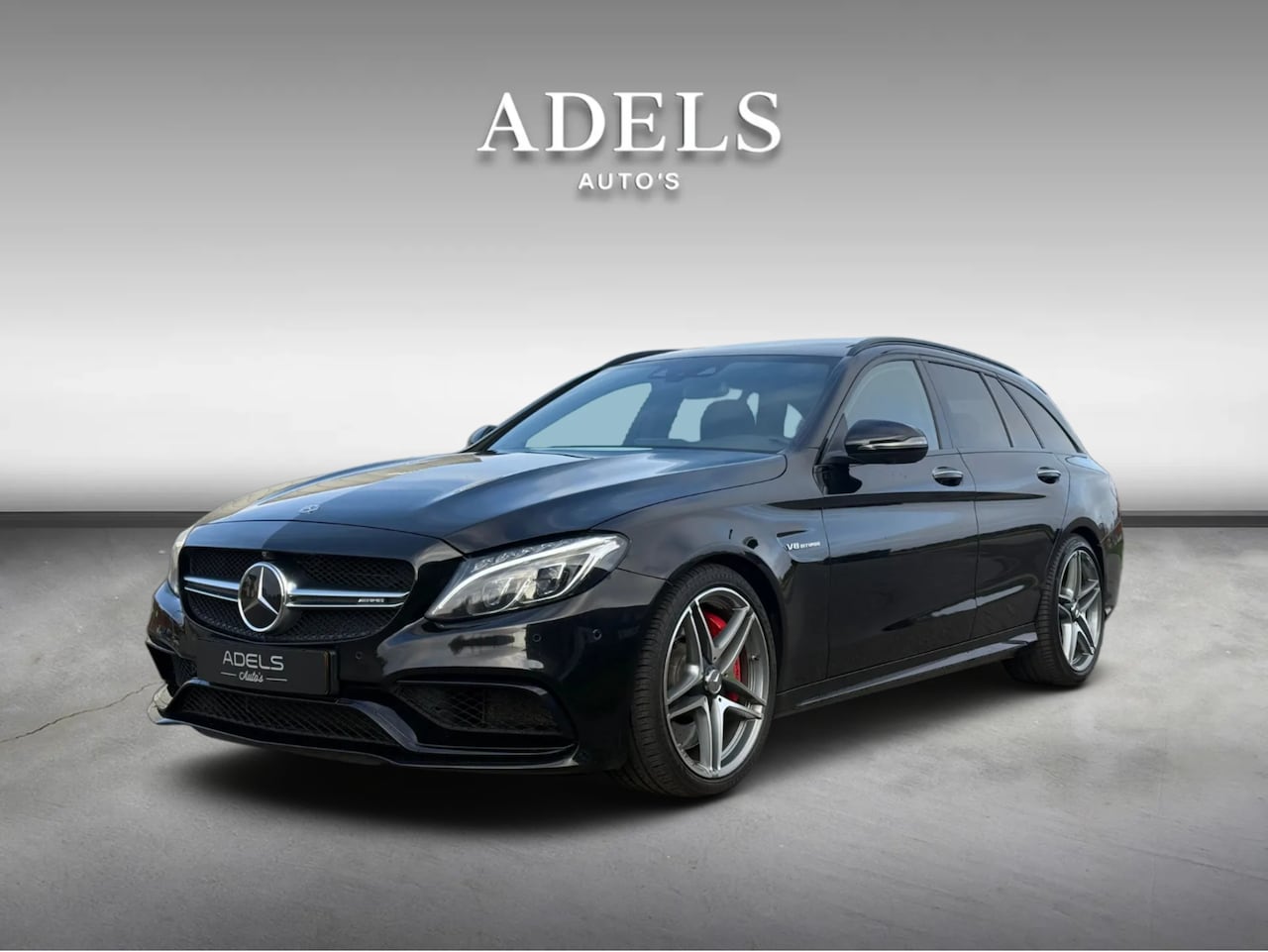 Mercedes-Benz C-klasse Estate - AMG 63 S 510PK PANO|HUD|BURMESTER|NIGHTPAKKET|KEYLESS|ILS|360 Camera - AutoWereld.nl