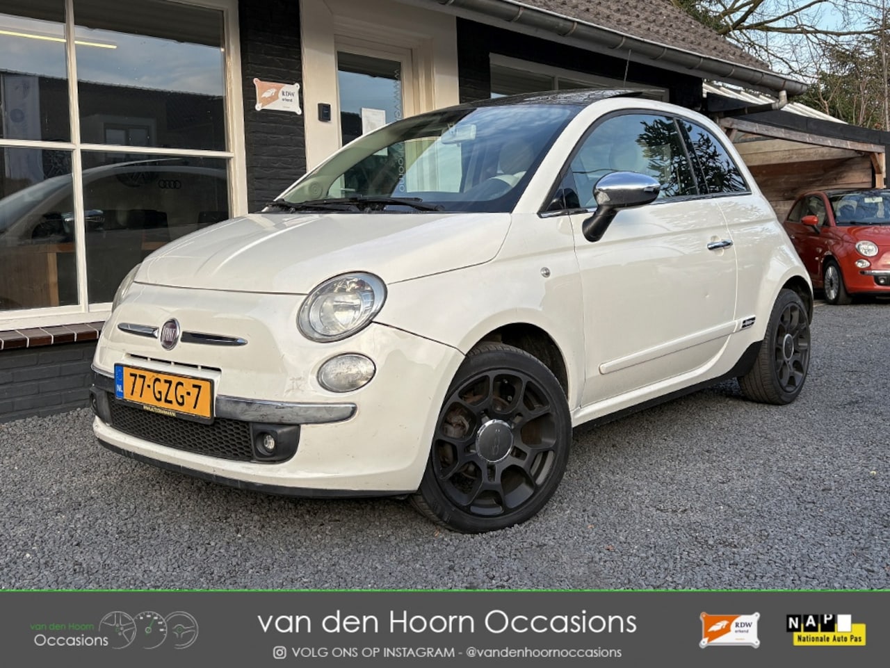 Fiat 500 - 1.4 AIRCO | NW APK | 100 PK | NAP | DAKJE | EL RAMEN - AutoWereld.nl
