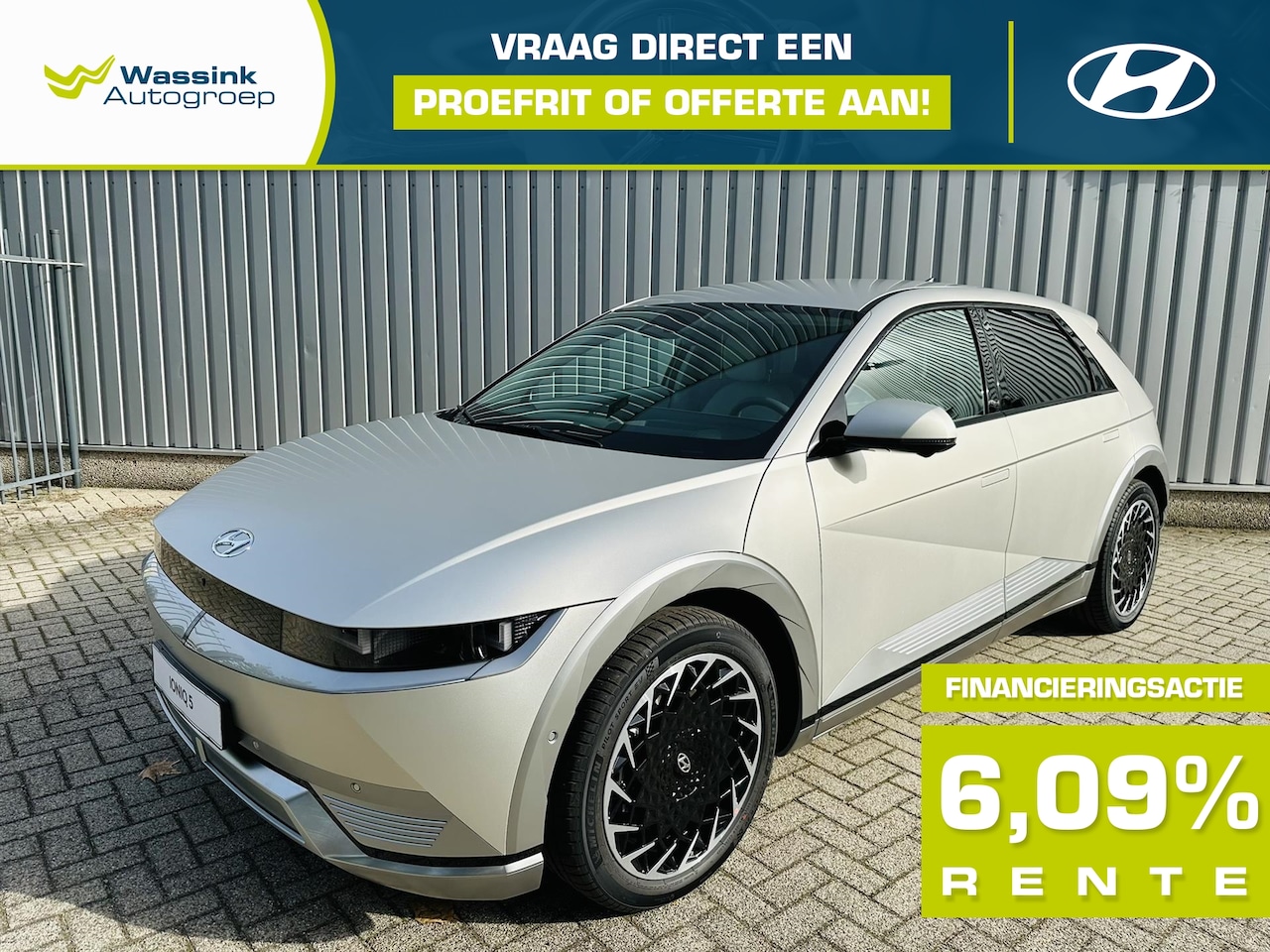 Hyundai IONIQ 5 - 77,4 kWh 229pk RWD Lounge | SHOWROOMKORTING | DIRECT LEVERBAAR - AutoWereld.nl