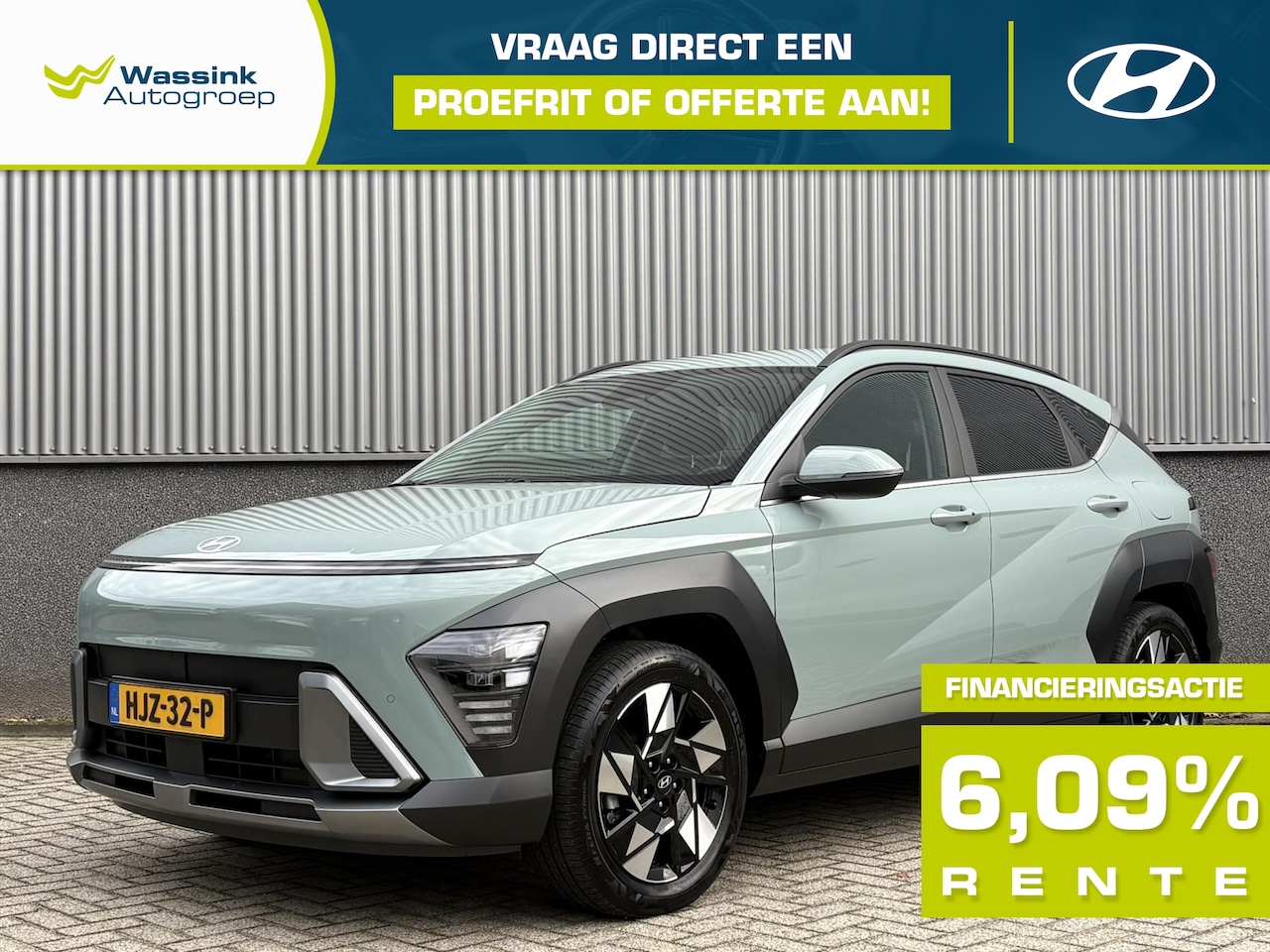 Hyundai Kona - 1.6 GDI HEV 141pk DCT Comfort Smart | Stoelverwarming | Stuurverwarming | Navigatie | Came - AutoWereld.nl