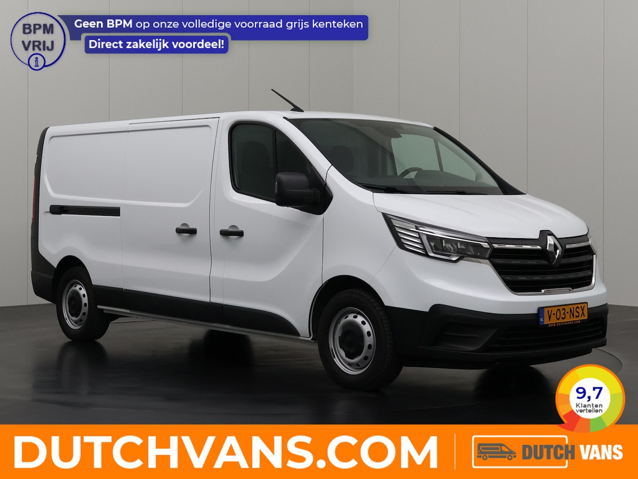 Renault Trafic - 2.0DCI 130PK Lang Business | Airco | Cruise | 3-Zits | Betimmering - AutoWereld.nl