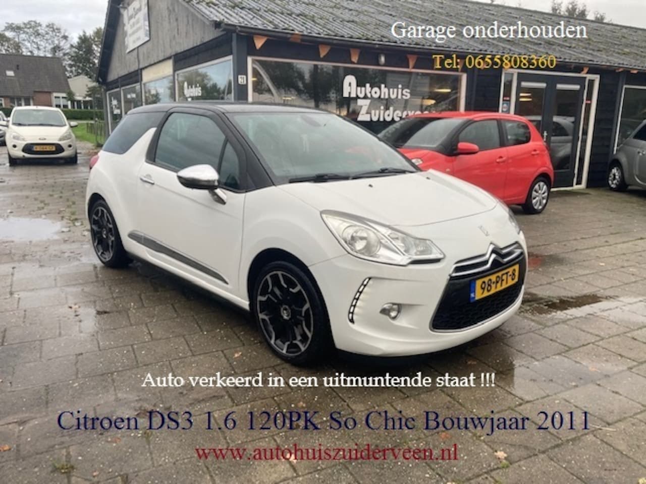 Citroën DS3 - 1.6 VTi 120PK So Chic Navi Cruise - AutoWereld.nl