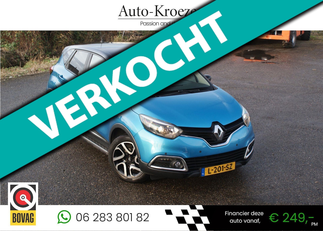 Renault Captur - 1.2 TCe Dynamique | Automaat | Cruise control | Trekhaak | - AutoWereld.nl