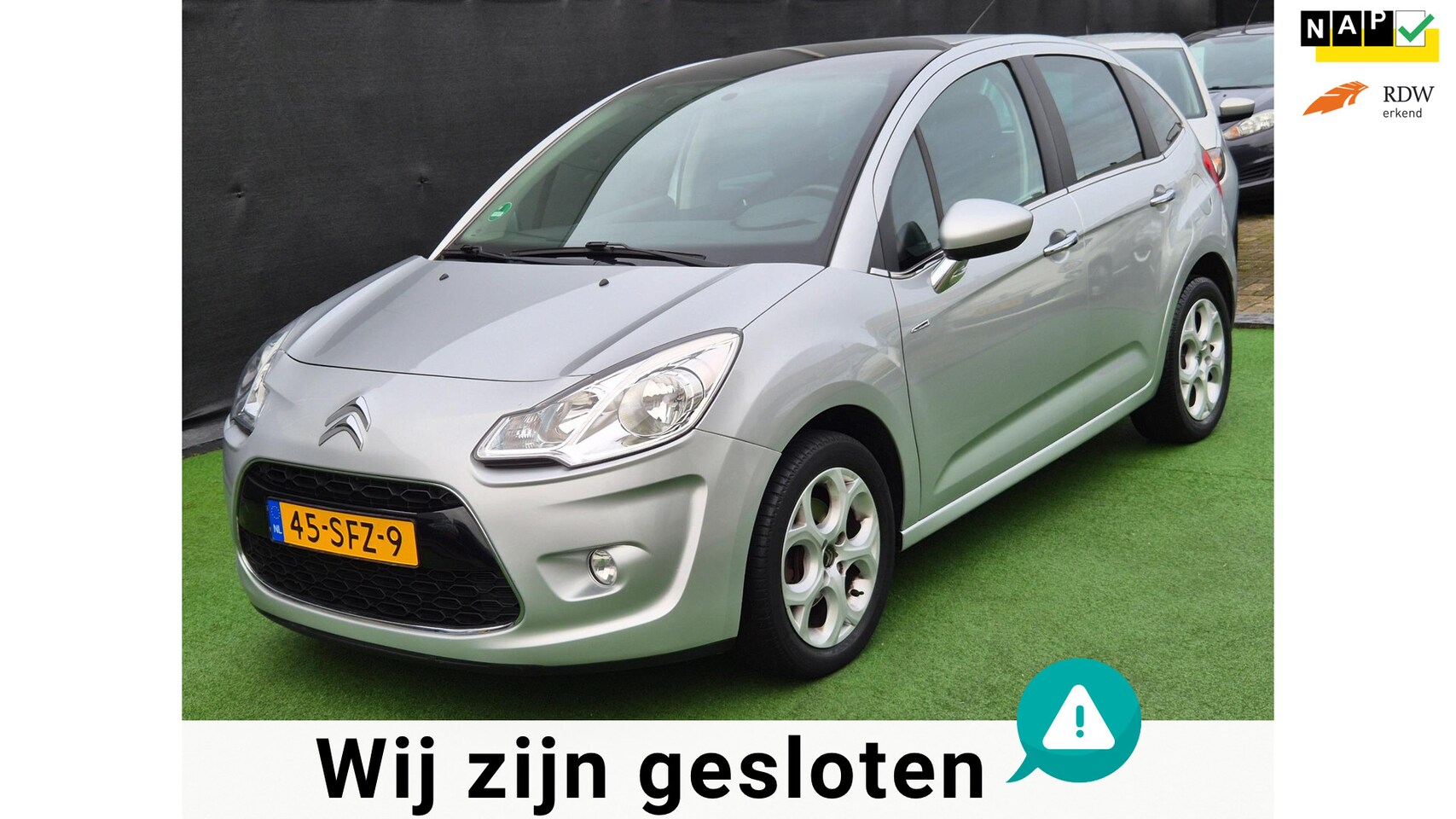 Citroën C3 - 1.6 VTi Exclusive AUTOMAAT NAP! - AutoWereld.nl