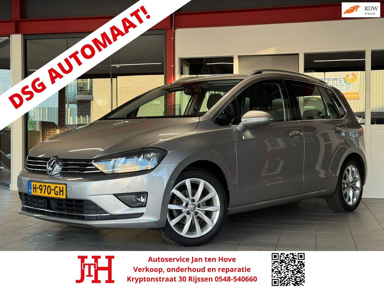 Volkswagen Golf Sportsvan - 1.4 TSI Highline*Keyless*Automaat*Trekhaak*Camera*Cruise Control* - AutoWereld.nl