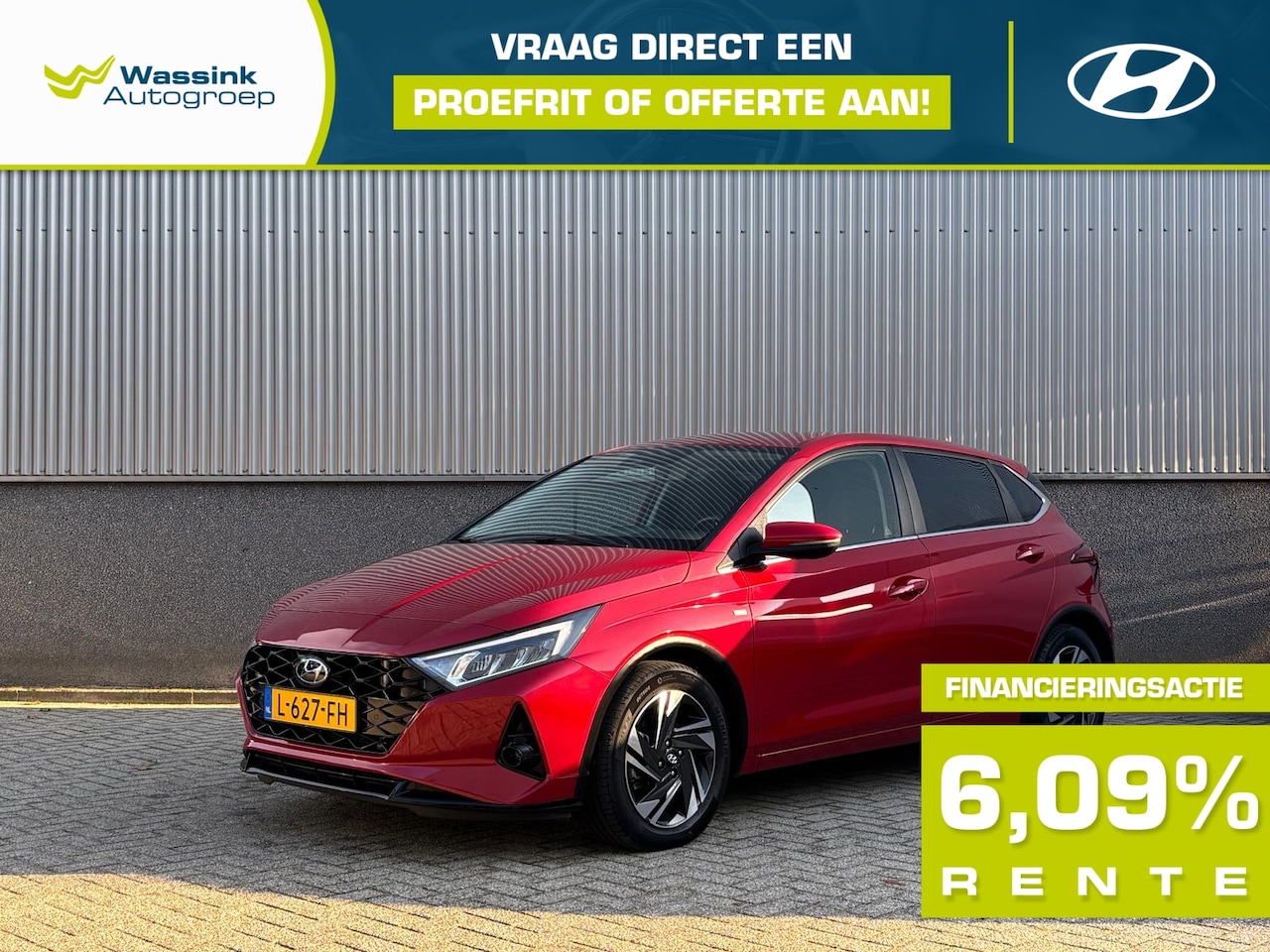 Hyundai i20 - 1.0 T-GDI 48V 100PK 7DCT Premium | Automaat | Apple carplay & Android Auto | Parkeersensor - AutoWereld.nl