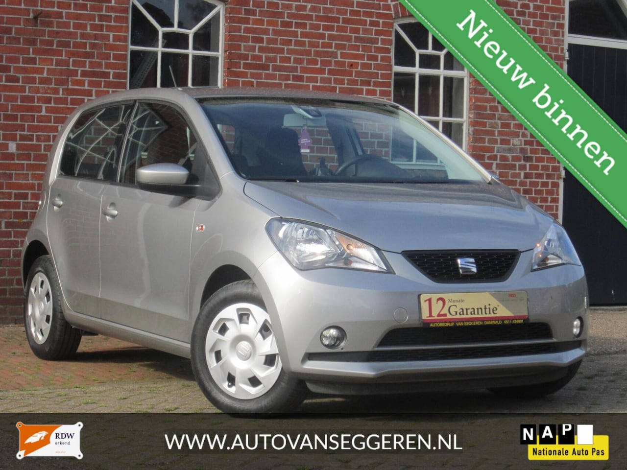 SEAT Mii - 1.0 Sport EcoFuel /33.000 km/zuinig/cruise/1 eign/garantie - AutoWereld.nl