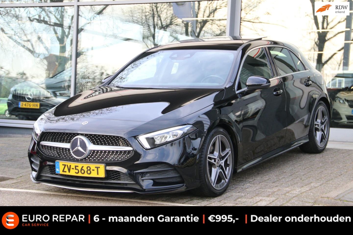 Mercedes-Benz A-klasse - 180 Business Solution AMG PANO-DAK NL-AUTO NAP! - AutoWereld.nl