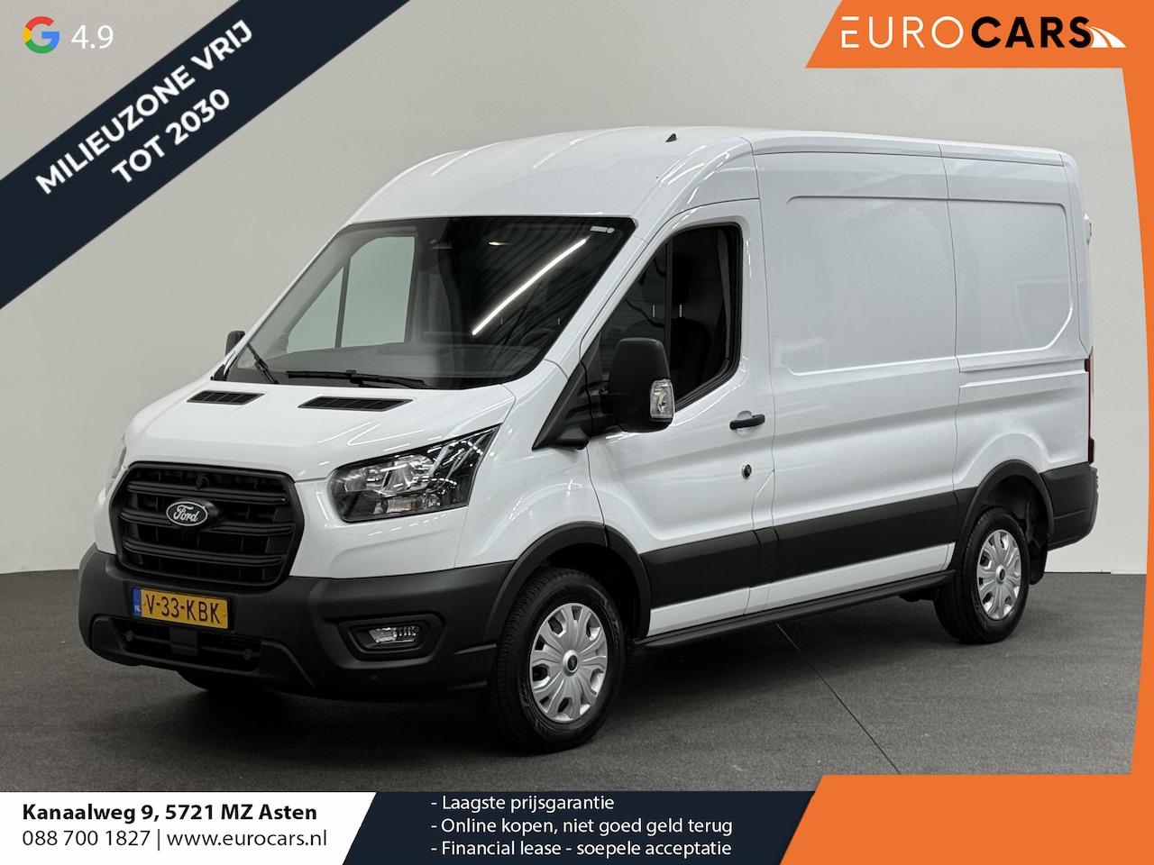 Ford Transit - 290 2.0 TDCI L2H2 Trend Airco Bluetooth Camera  Cruise Control - AutoWereld.nl